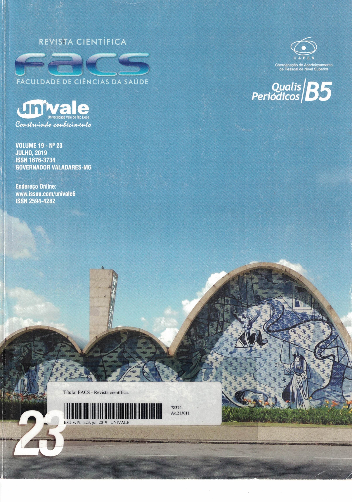 					Visualizar v. 19 n. 23 (2019): Revista Científica Facs
				